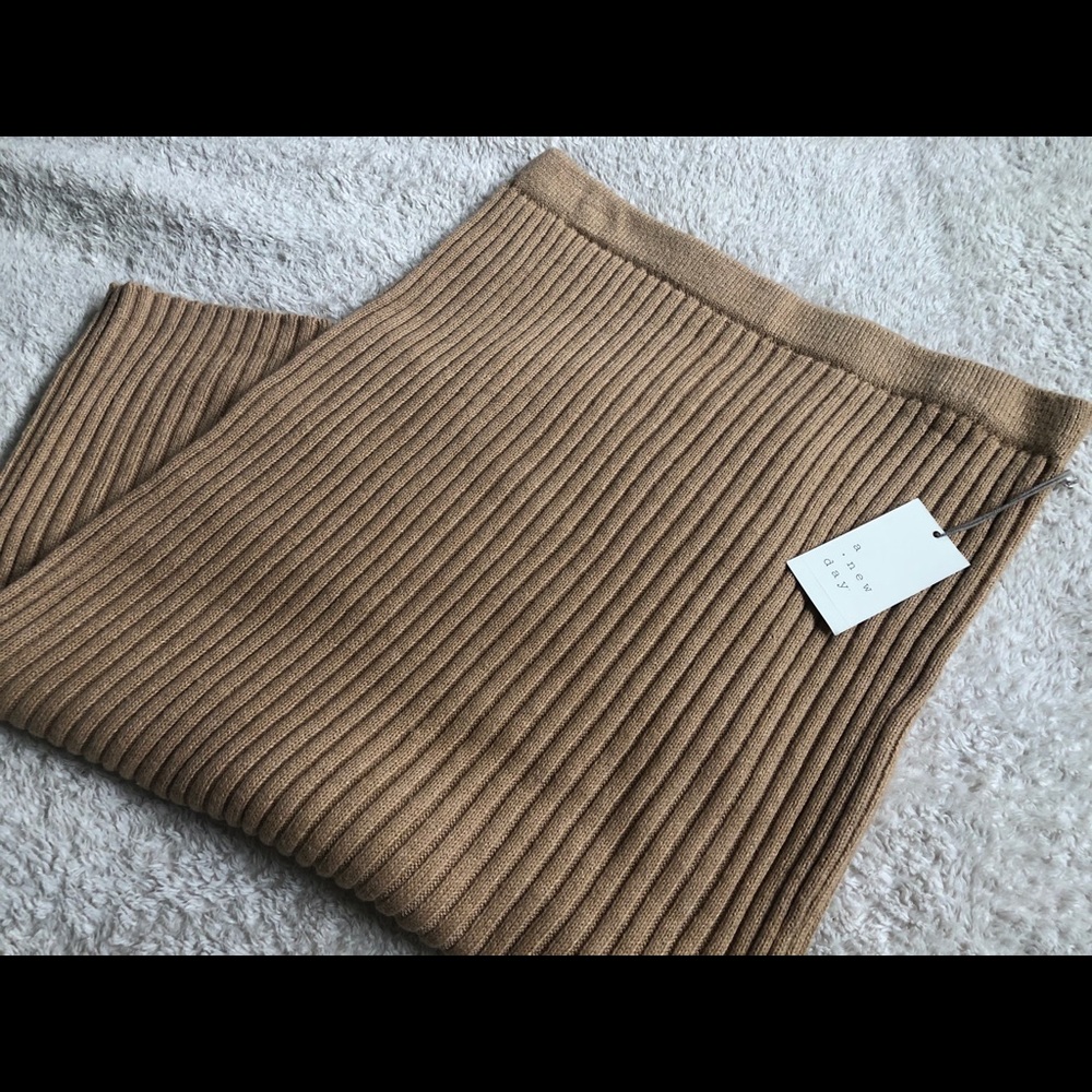 Long brown brand new skirt from target